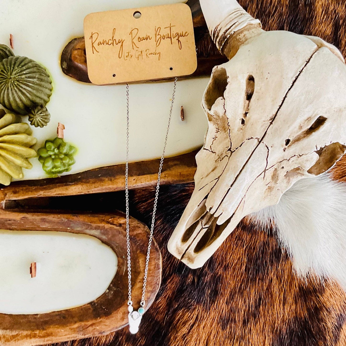 Horse Head Pendant Necklace