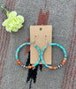 Vibrant Hoop Earrings with Sterling Silver Pearls & Spiny Oyster