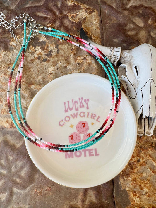Small Beaded Choker