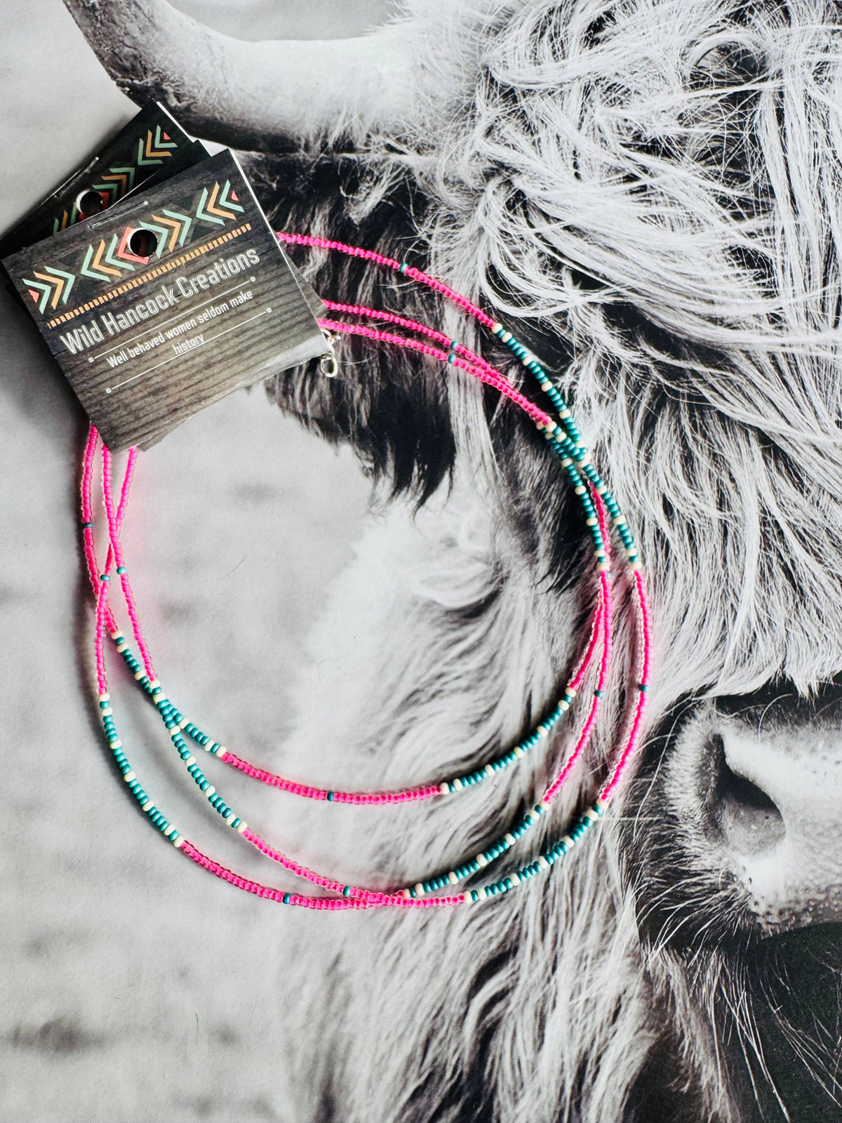 Beaded Choker/Neon Choker/Minimalism Choker/Layering