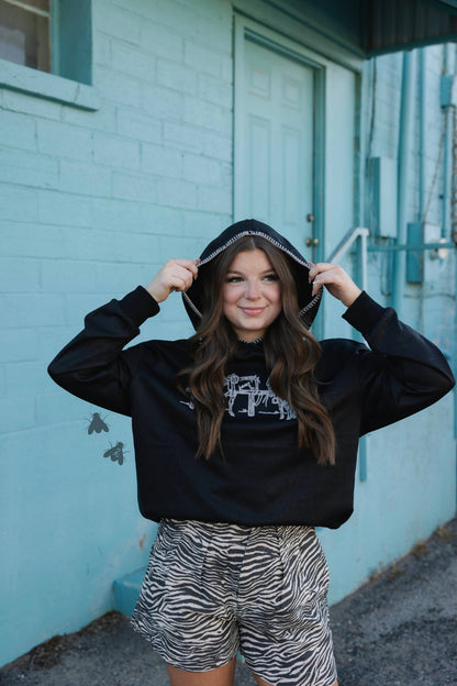 Leather or Not Hoodie
