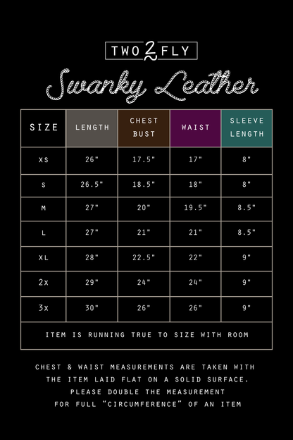 Swanky Leather *Midnight