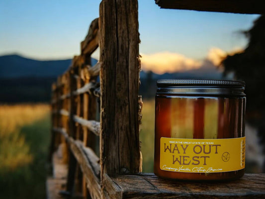 WAY OUT WEST - Cranberry, Vanilla, Citrus Candle
