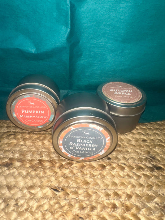 Car Candles Fall Collection