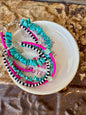 Beaded 3 Strand Bracelet