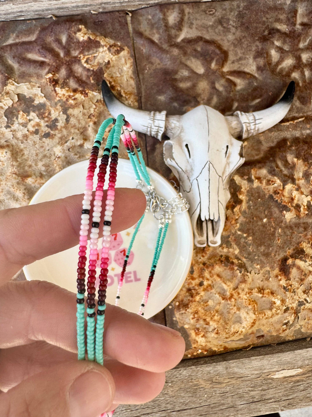 Small Beaded Choker