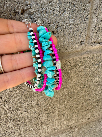 Beaded 3 Strand Bracelet